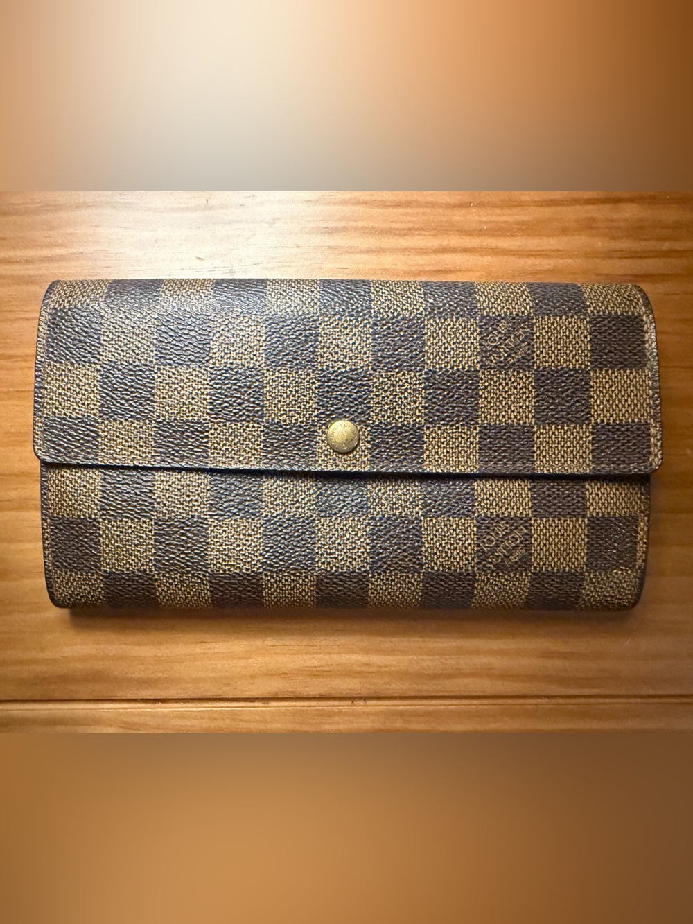 Louis Vuitton Damier Ebone Wallet